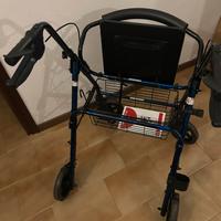 Deambulatore o carrello per anziani