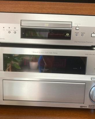 IMPIANTO SURROUND SINTOAMPLIFICATORE E LETTORE DVD