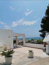 Casa Pescoluse vista mare