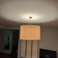 Lampadario a sospensione con paralume Ø 69 cm