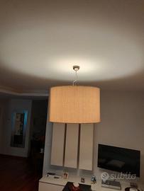 Lampadario a sospensione con paralume Ø 69 cm