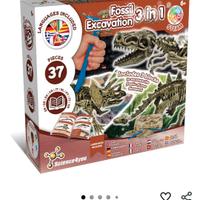 Dinosauri Fossili 3 in 1 per Bambini 5 7 8 Anni
