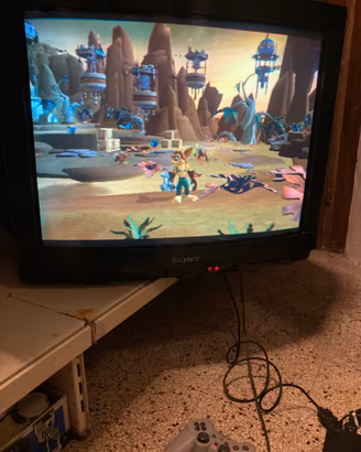 sony trinitron 29 crt retrogame 240p 480i 50hz tv