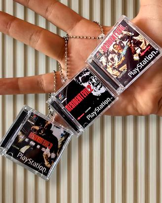 Portachiavi Mini CD PlayStation – Resident Evil Tr