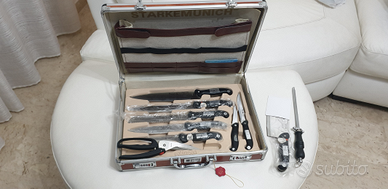 Valigetta con set coltelli pregiati