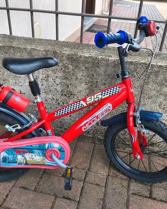 Bici bimbo saetta McQueen 14"