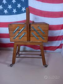 porta ago e cotone vintage