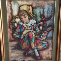 Quadro Arlecchino di Pierre Manzone, 