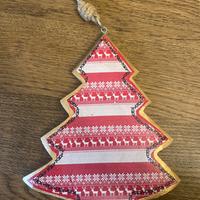 Decorazione albero di Natale in legno