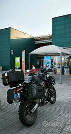 Tris di valige Urban TOTAL BLACK +  Kappa 42lt