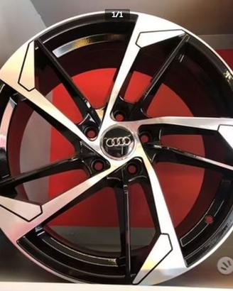 4 cerchi audi rs5 18 pollici a3 a4 a5 a6 q2 q3 q5