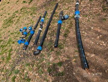 tubi polietilene pn16 d 90 mm kit curve e raccordi