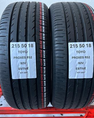2 gomme 215 50 18 TOYO