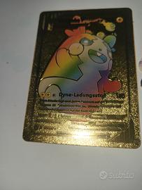 carte gold pokemon 
