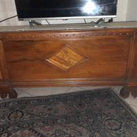 Cassapanca legno massello