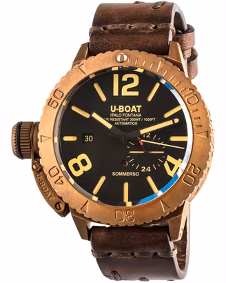 U-BOAT Sommerso Bronzo Referenza 8486 NUOVO FULL
