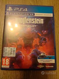 Gioco per vr PS4  Walfesnstein 