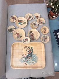 Set vassoi  taiwan artigianali