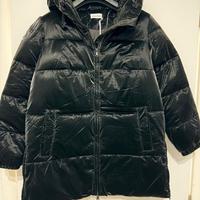 Giubbotto/piumino da donna nero lucido