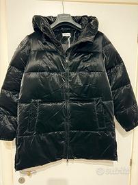 Giubbotto/piumino da donna nero lucido