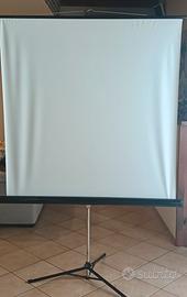 SCHERMO TELO PER PRESENTAZIONI CON STATIVO