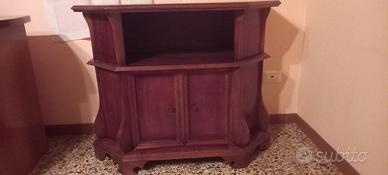 porta tv in legno