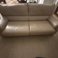 Divano letto 3 posti pelle, Divani & Divani