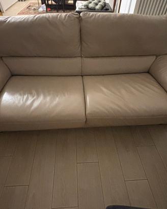 Divano letto 3 posti pelle, Divani & Divani
