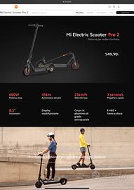 Monopattino XIAOMI Mi Electric Scooter Pro 2