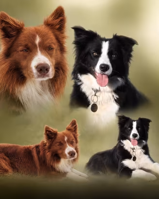Cuccioli border collie CON pedigree