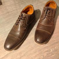 Scarpe Stringate Derby Uomo
,pelle,marrone,tg43