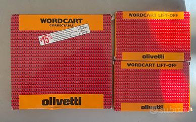 Wordcart corretable, Wordcart lift-off, Olivetti