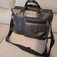 Piquadro Cartella kobe in pelle nera
