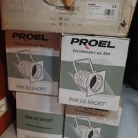 Proel Par 56 + centralina PLDM6K Dimmer 6 canali