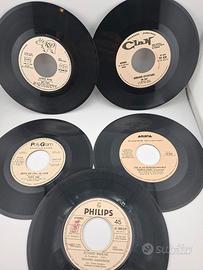 lotto 5 dischi vinile 45 giri