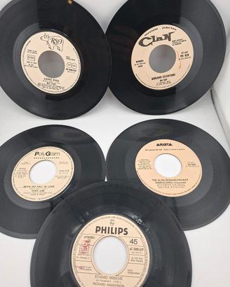 lotto 5 dischi vinile 45 giri