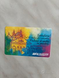 Scheda telefonica telecom anni 2000