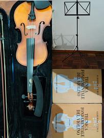 Violino 4/4, Leggio HERCULES e Metodo Curci