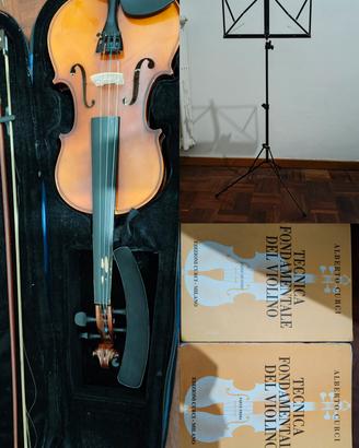 Violino 4/4, Leggio HERCULES e Metodo Curci
