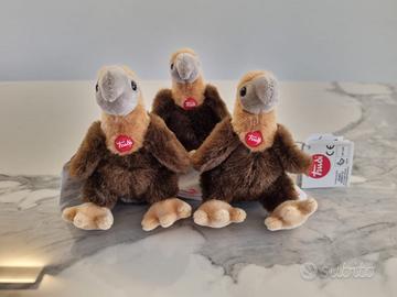 Tris di peluche aquila Trudy