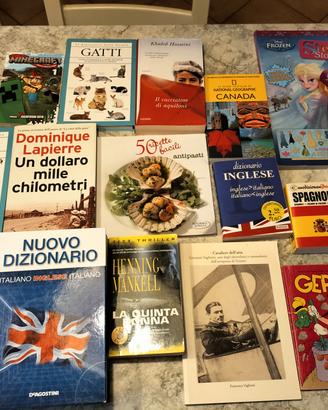 16 libri vario genere 