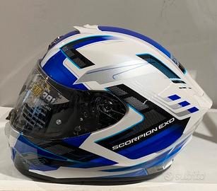 Casco Scorpion Exo-391 CAPTOR Blue/White