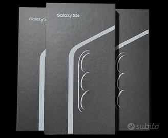 3 S26 Black 512 GB Sigillati e Samsung Watch8 44mm