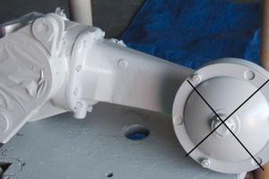 Blocco motore, cambio e barra Lambretta 125 D-LD