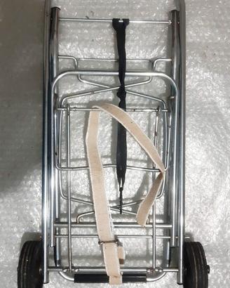 Carrello portapacchi spesa alluminio
