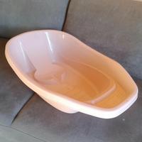 Vasca vaschetta per bagno neonato bambino, rosa