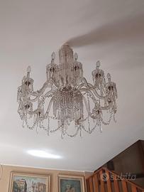 lampadario cristallo 