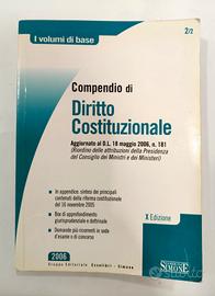 Compendio Diritto Costituzionale Edizioni Simone