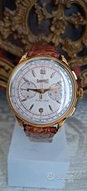 eberhard chrono extra fort, oro rosa 18k.38mm