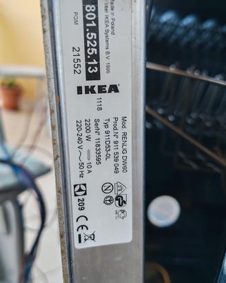 lavastoviglie ikea renlig dw60